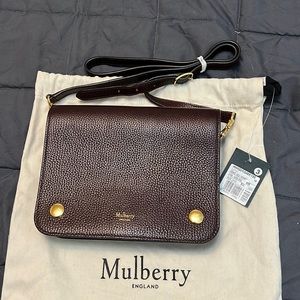 Mulberry Clifton grained leather crossbody bag
